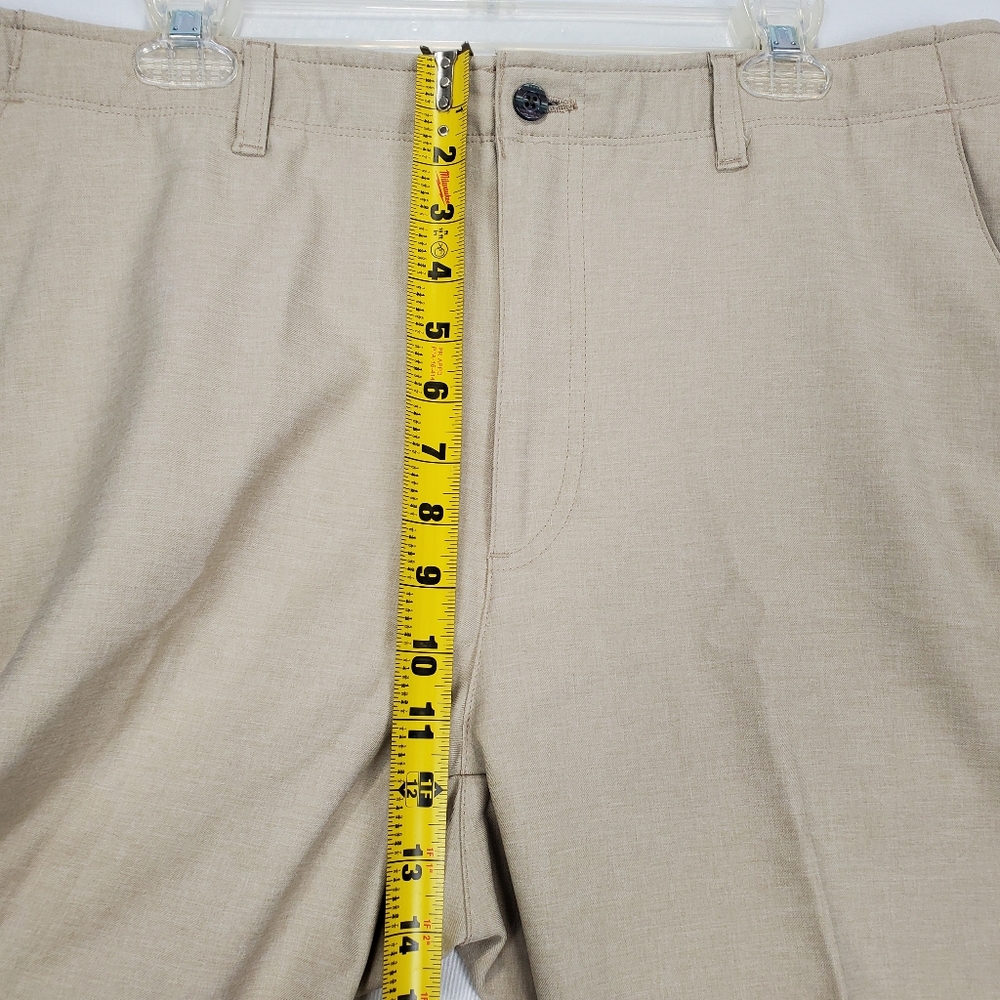 Pebble Beach Men's Outdoor Dry-Luxe Performance Golf Shorts Size 38 Tan / Beige - Picture 14 of 16